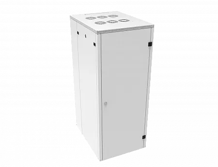 Шкаф телекоммуникационный напольный МИКсистем 19" серия ECO-L 24U 600*800 дверь металл серый